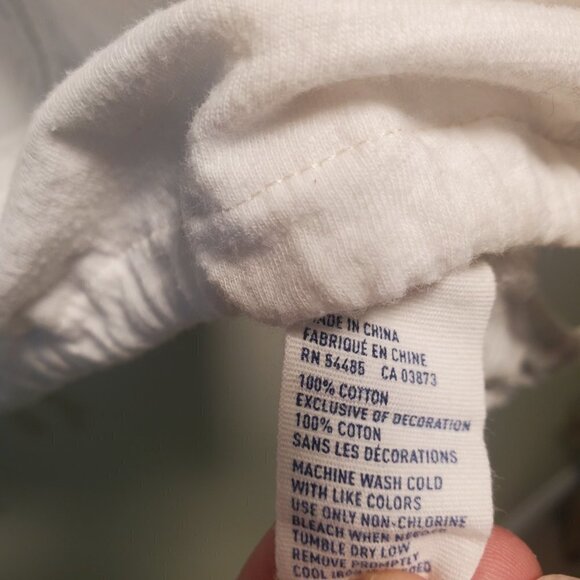 AMERICAN EAGLE Cotton Blouse with Smocking and Decorative Detailing & Side Ties - Picture 9 of 9